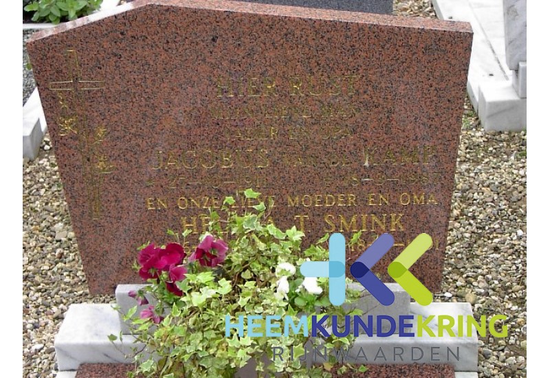 Grafstenen kerkhof Herwen Coll. HKR (20) ....Smink